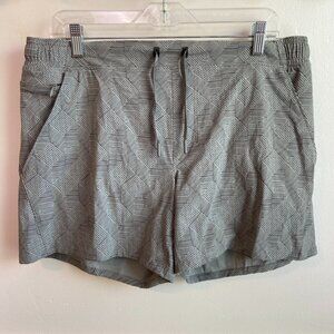 NWOT Backcountry Gray Parke Print Pecos Water Short